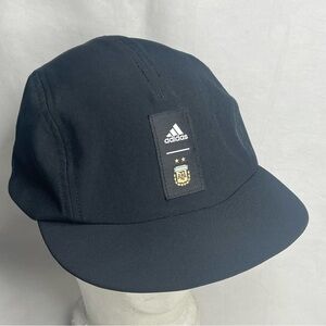 Adidas AeroReady Team Argentina Football World Cup Hat Cap AFA FIFA Soccer Black